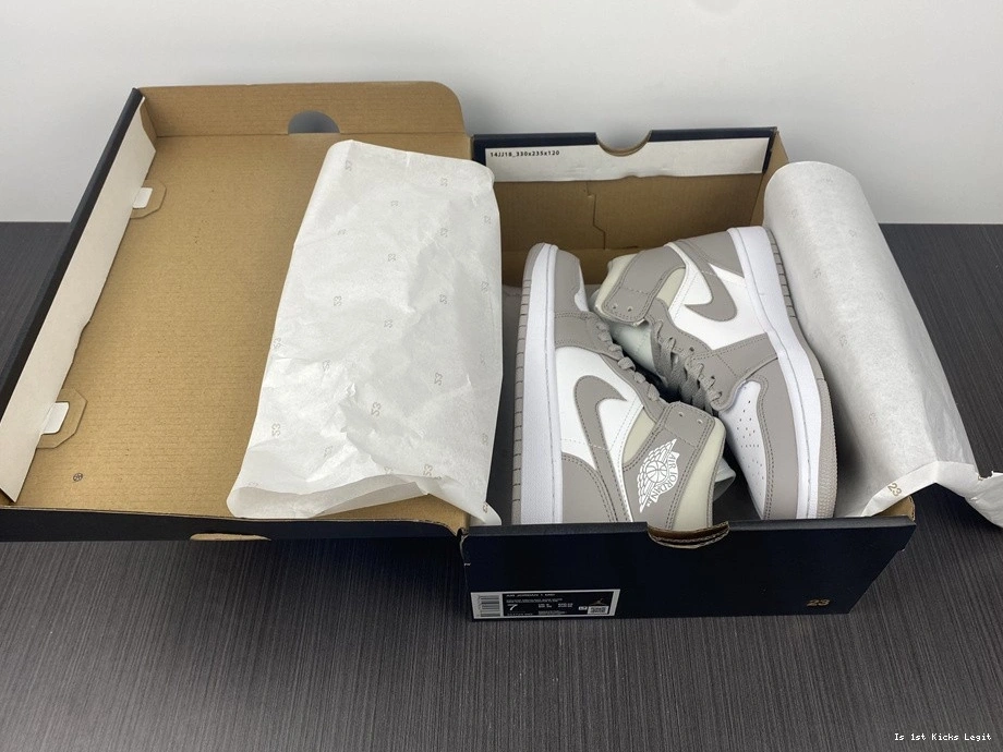 554724-082 - Jordan 1 Mid Linen 1027